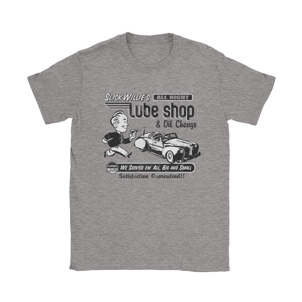 Slick Willie&#39;s Lube Shop T-Shirt