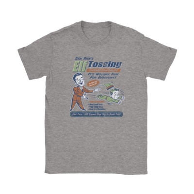 Sick Rick Elf Tossing T-Shirt