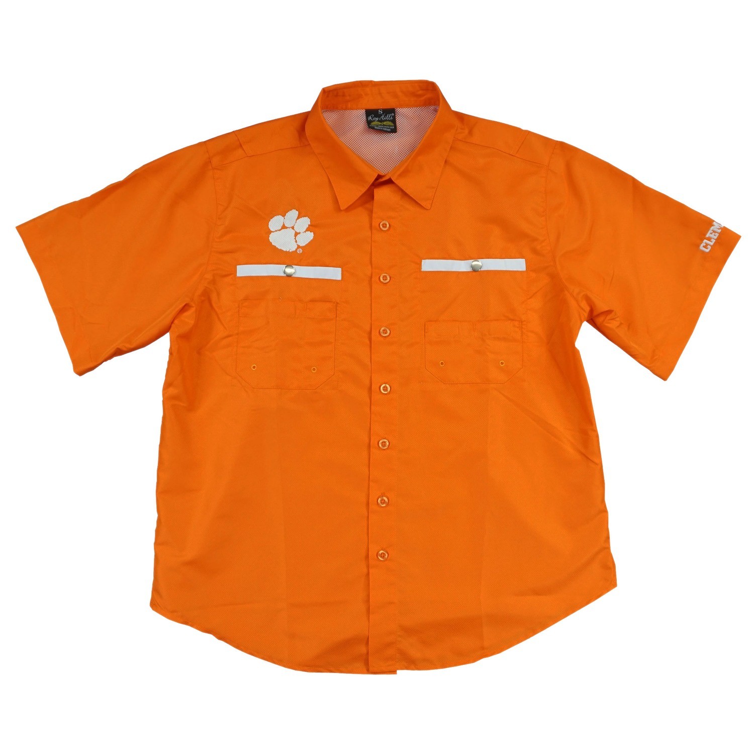 Tigers, Clemson Columbia Tamiami Short Sleeve Shirt