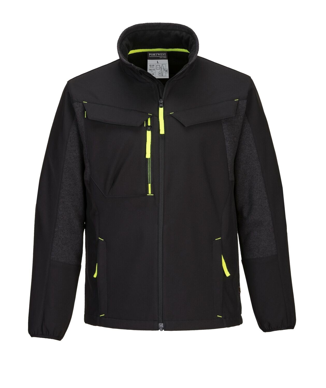 WX3 Eco Hybrid Softshell Jacket - Black