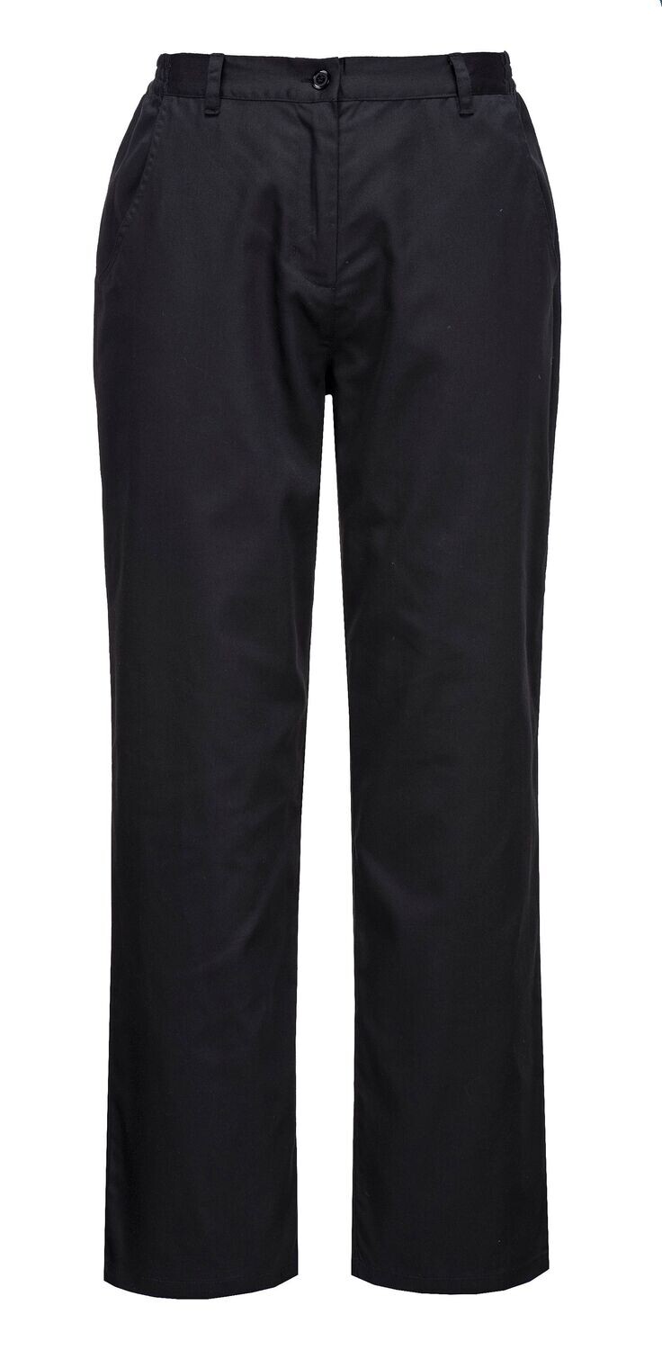 Rachel Women's Chefs Trousers - Black