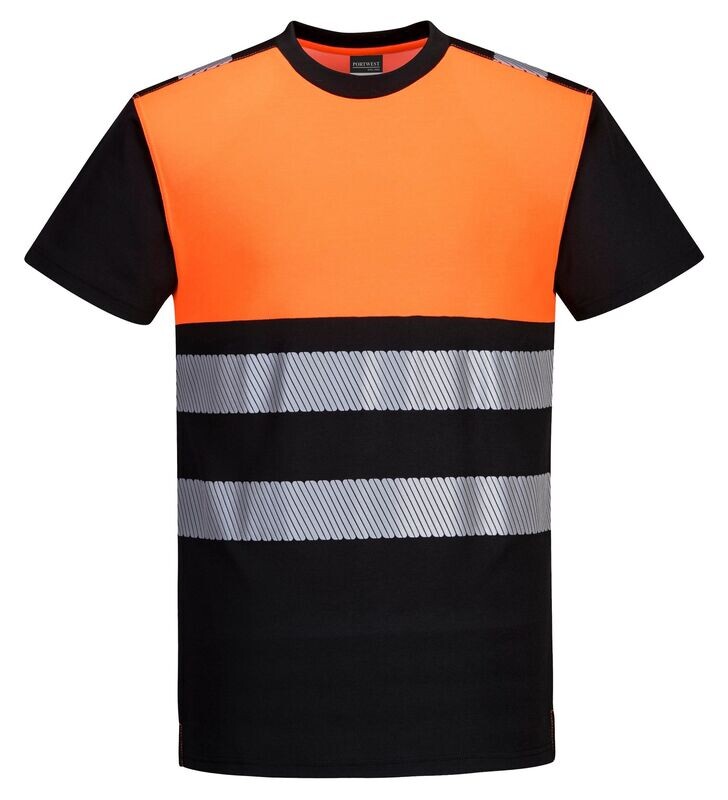 PW3 Hi-Vis Cotton Comfort Class 1 T-Shirt