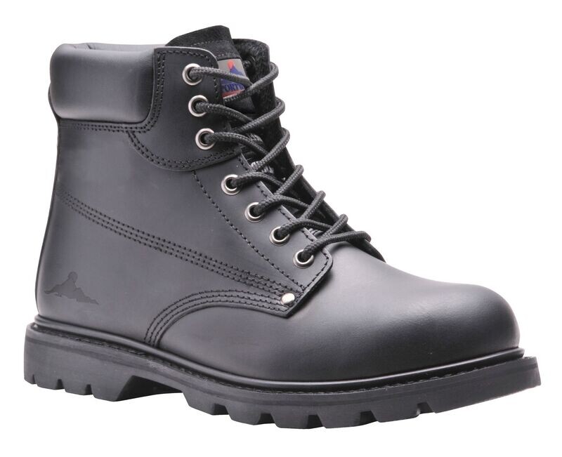 Black Steelite Welted Safety Boot SBP HRO