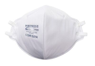 FFP3 Dolomite Fold Flat Respirator (Pk20)
