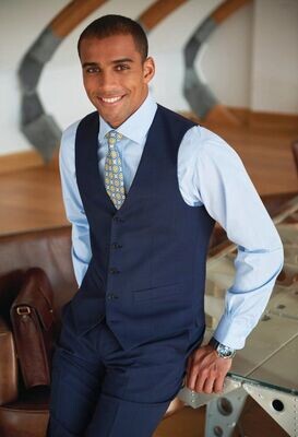 Mens Busso Tailored Fit Waistcoat