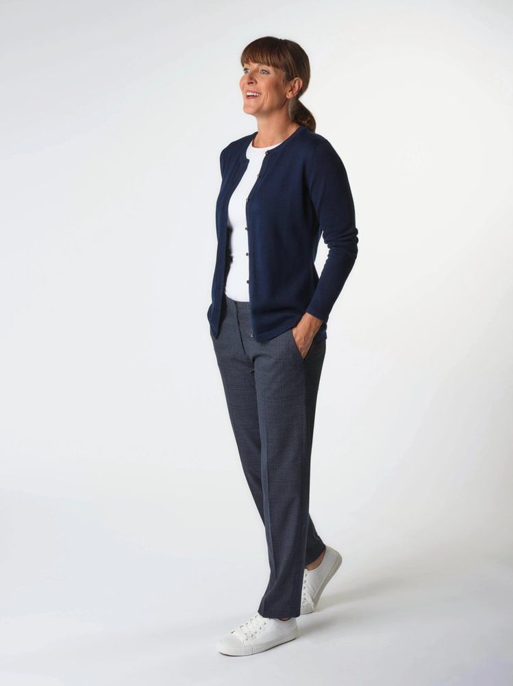 Women's Seattle Crew-neck Cardigan