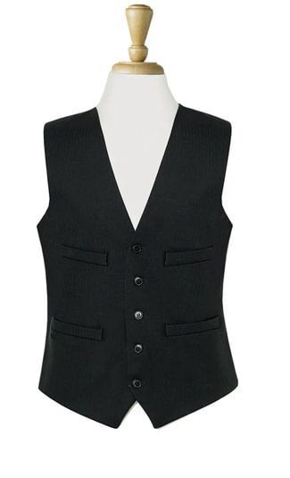 Men's Mix & Match Black Waistcoat