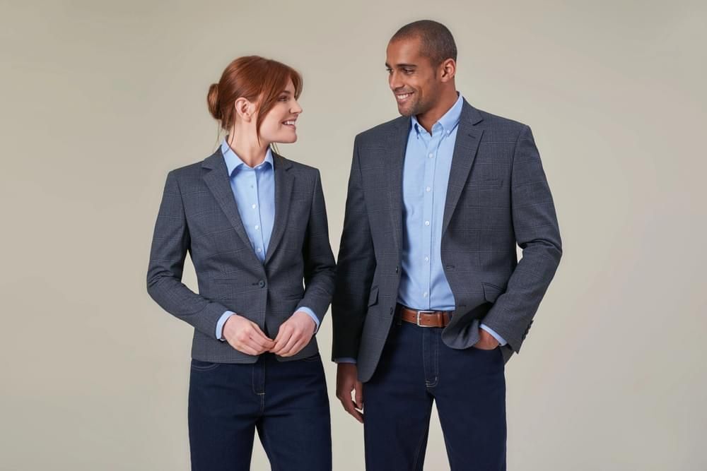 Women's Alegra Slim Fit Check Jacket