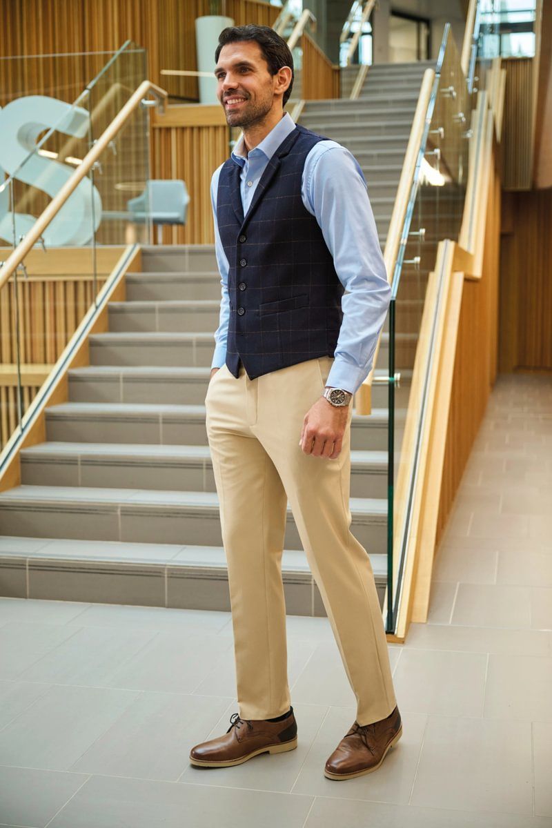 Oliver Tailored Fit Trouser