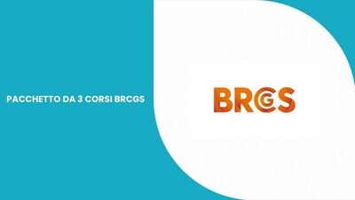 Pacchetto BRCGS da 3 corsi
