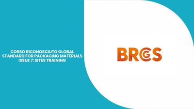 Corso Global Standard for Packaging Materials Issue 7: Sites Training