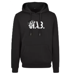 Black hoodie TAB logo