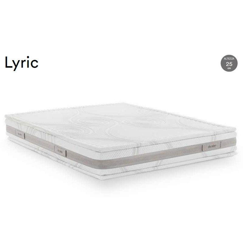 DORELAN LYRIC MEDIUM 160X195 H 25 DORELAN LYRIC MEDIUM 160X195 H 25