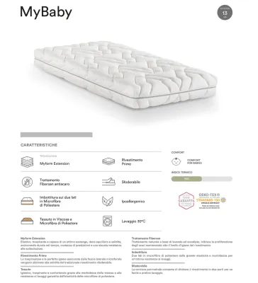 Dorelan My Baby 70x157x14 cm Dorelan My Baby 70x157x14 cm