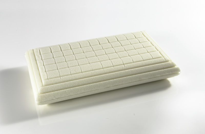 Bultex Cuscino Divine saponetta Memory Foam Traspirante Medium 40x70x13cm GUANCIALE DIVINE BULTEX