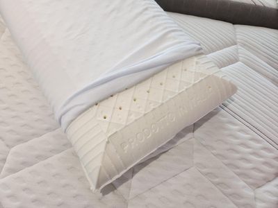 Barone Cuscino a Saponetta forato in memory foam  42x72x11 cm