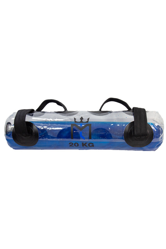 Marktrade  Aquabag Water Bag, Aqua Power Bag 20 kg, Wassertrainingsbeutel für Stabilizationtraining und Kraftsport, Adjustable Water Bag