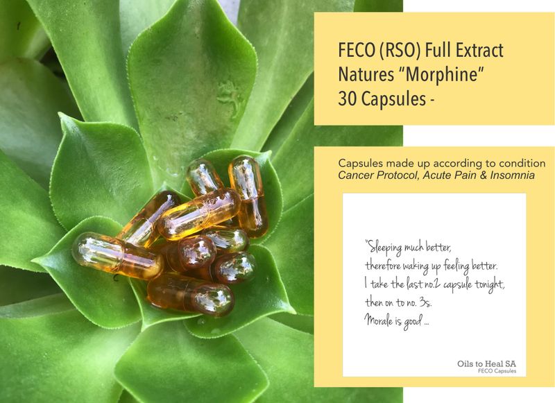 FECO Capsules (3) PAIN (30)