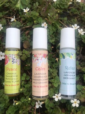 Rollers to calm - 4 Different blends