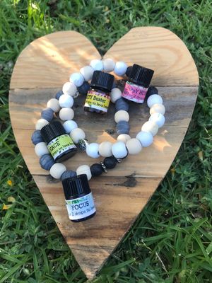 Lava Rock Bracelets - 4 Different oil blends