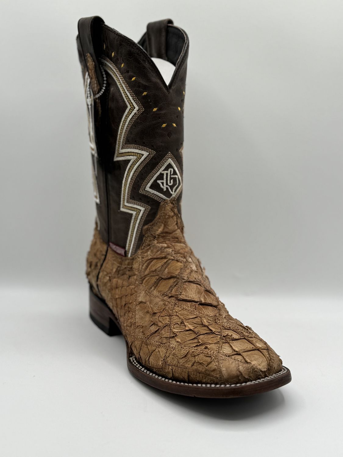Bota Rombos Pescado Orix Men&#39;s Boots Square Toe