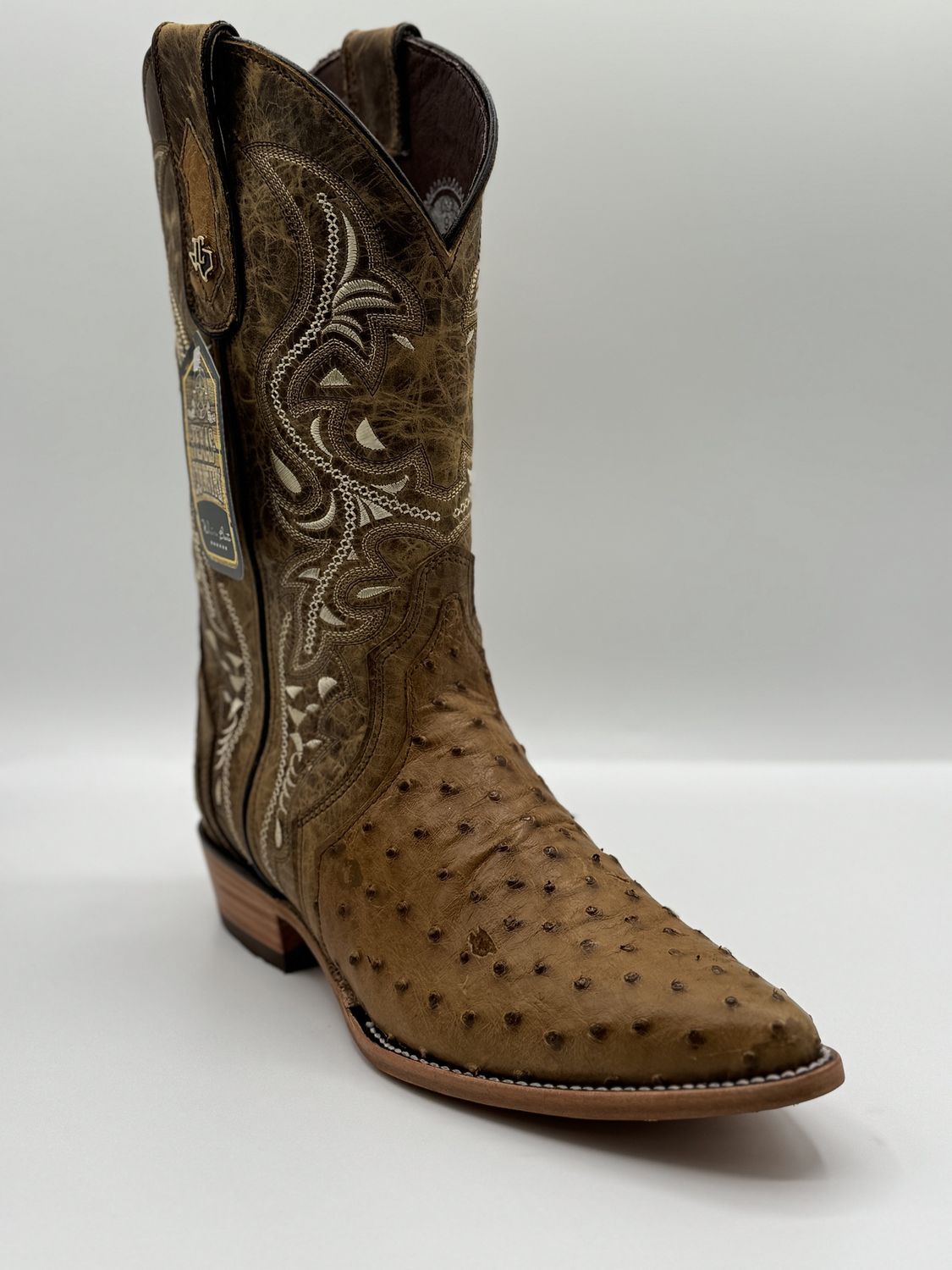 Ostrich Luka Antique Snip Toe