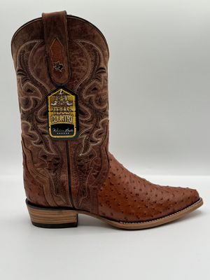 Ostrich Luka Brandy Snip Toe