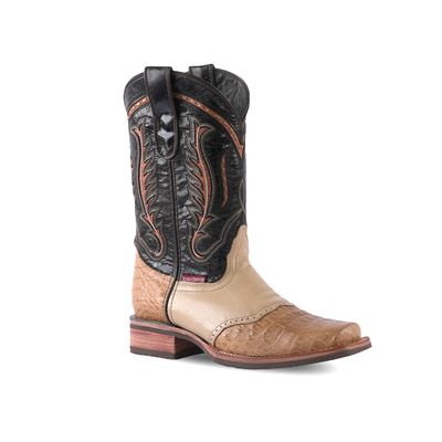 Men&#39;s Orix Caiman Belly Boots Rodeo Toe E407 Belly Orix