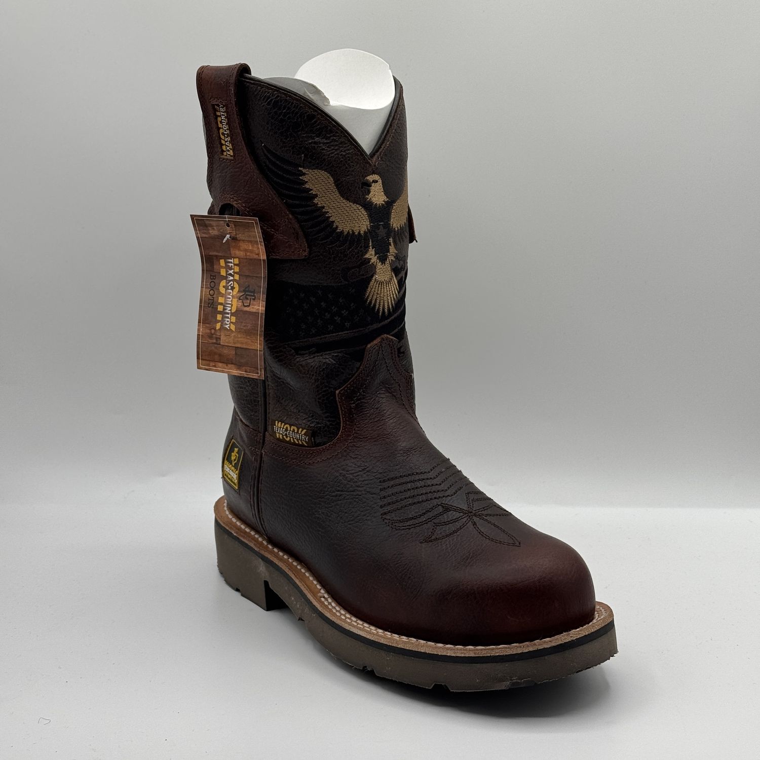 Work Boot Bawyno Whisky Steel Toe 600wr W34 Pu Cafe