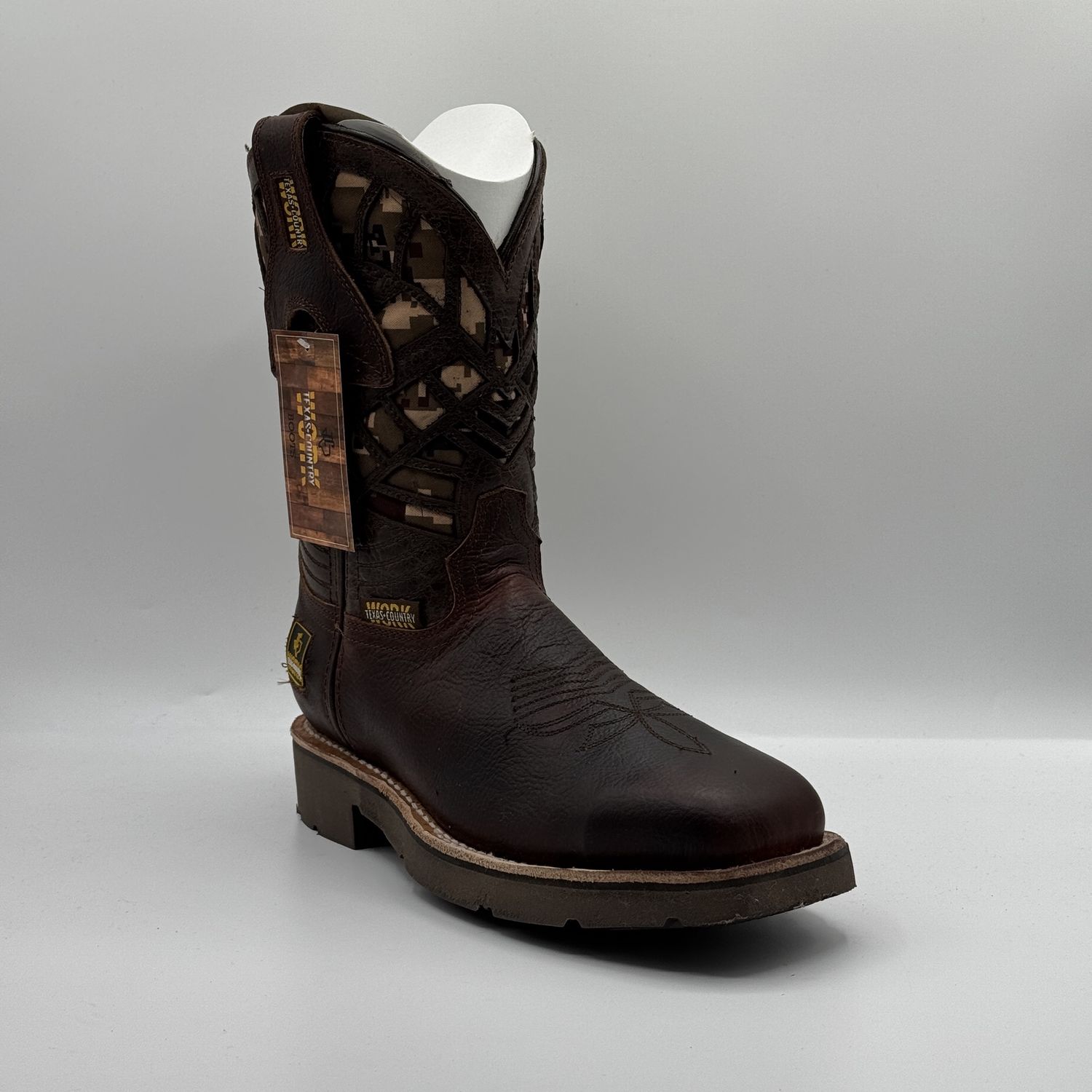 Work Boot Bawyno Whisky Steel Toe Work Tx W30 Pu Cafe