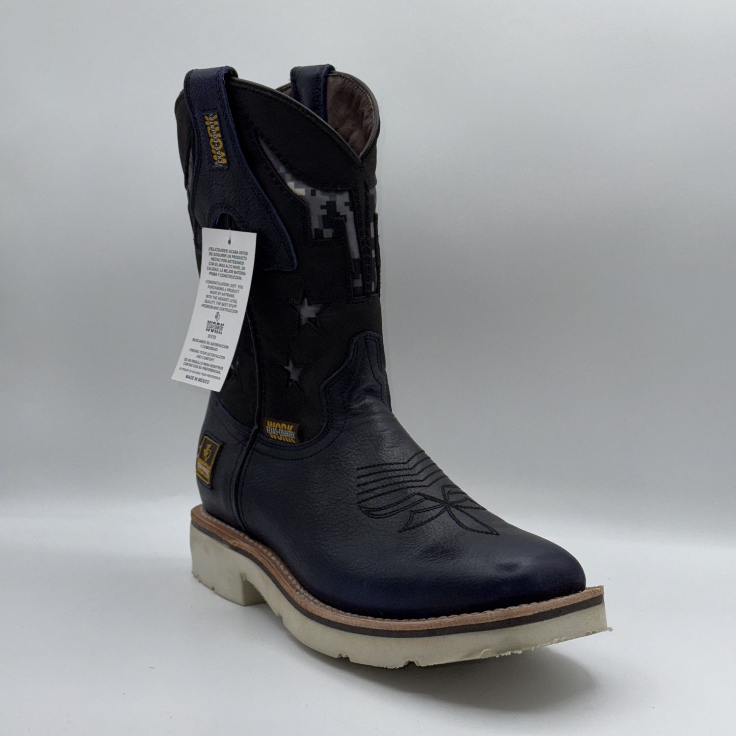 Work Boot Bawyno Azul Work Tx W35 Doble Densidad