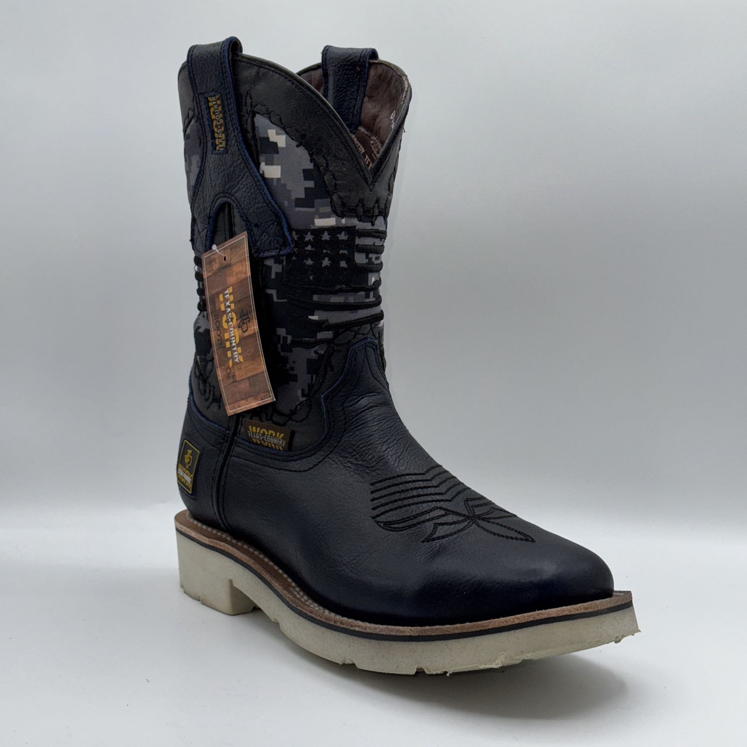 Work Boot Bawyno Azul Work Tx W31 Doble Densidad