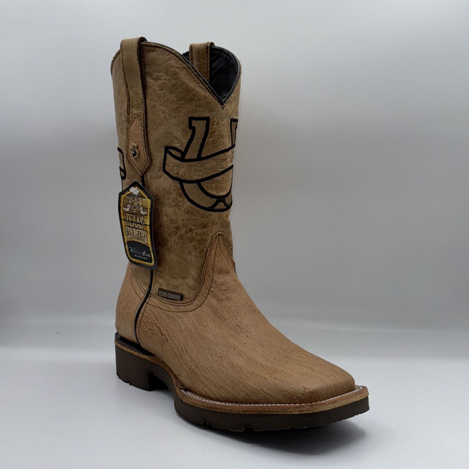 Wook Boot Avestruz Original Antique Work Tx W23 Pu Cafe
