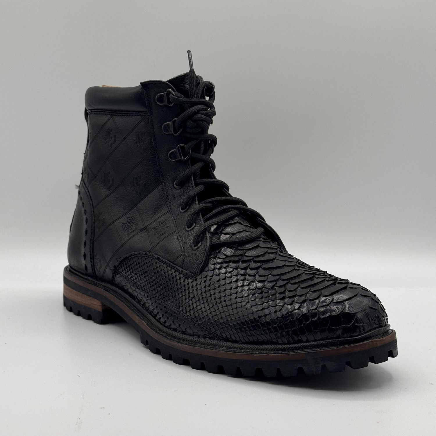 Original Men's Shoe Python Black E1320