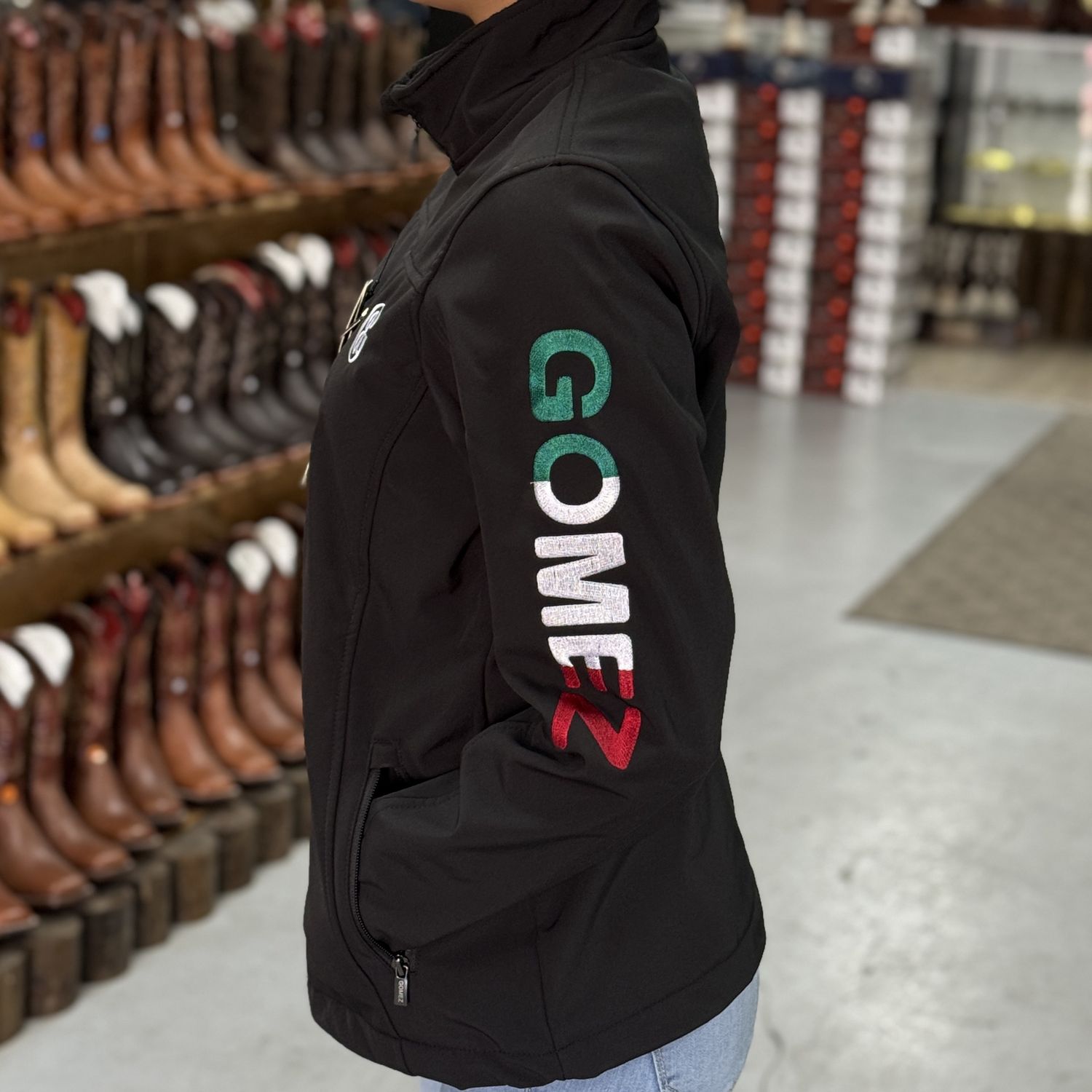 Women&#39;s Softshell Black Mexico Jacket DJW Gomez
