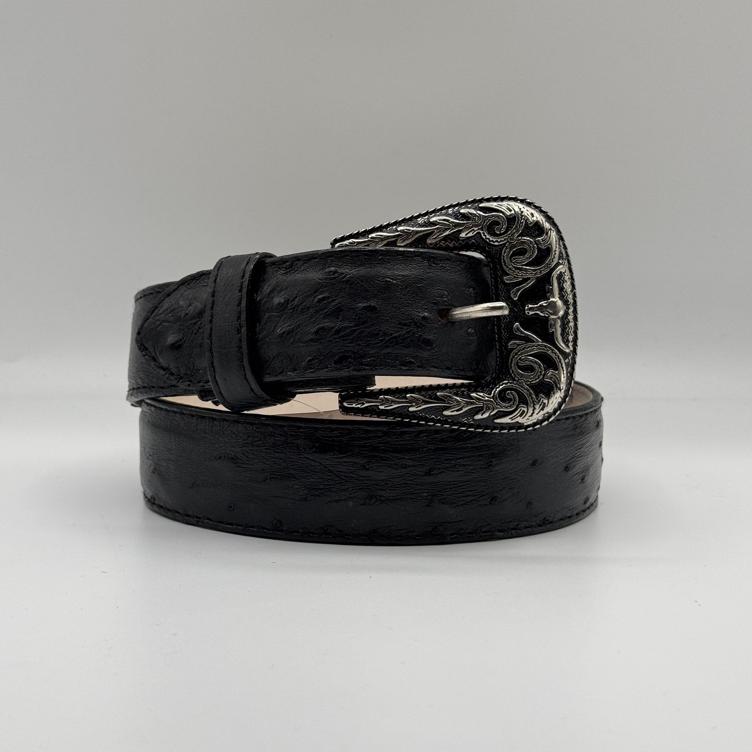 Mens Texas Country Belt Ave Exotic Negro 0-028