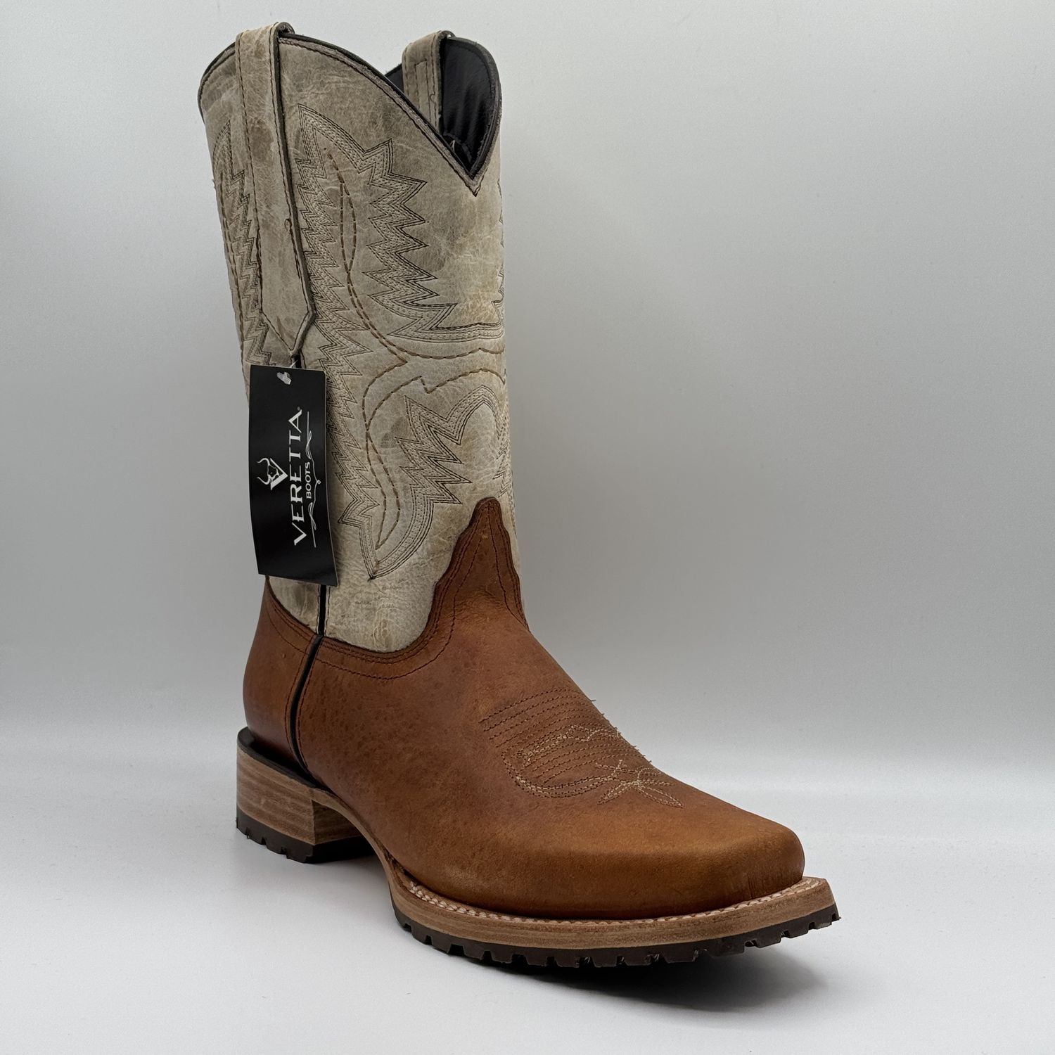 Men&#39;s Crazy Brandy Rubber Sole Rodeo E1717