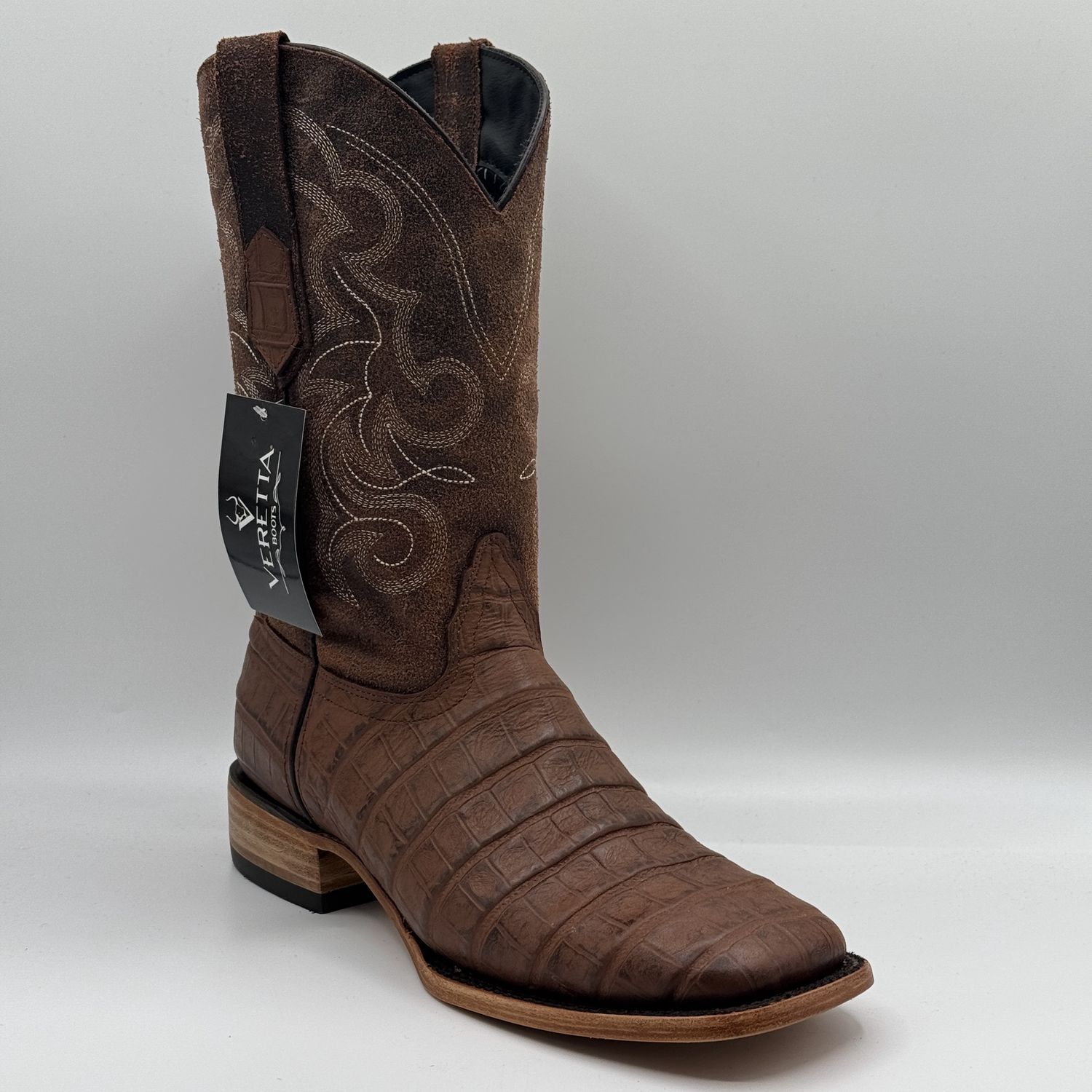 Men&#39;s Boot Belly American Marron E1721