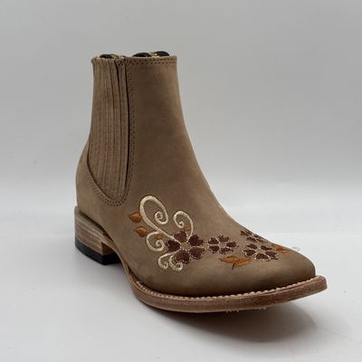 Botin Para Dama Nobuk Arena 501-N E-Flowers