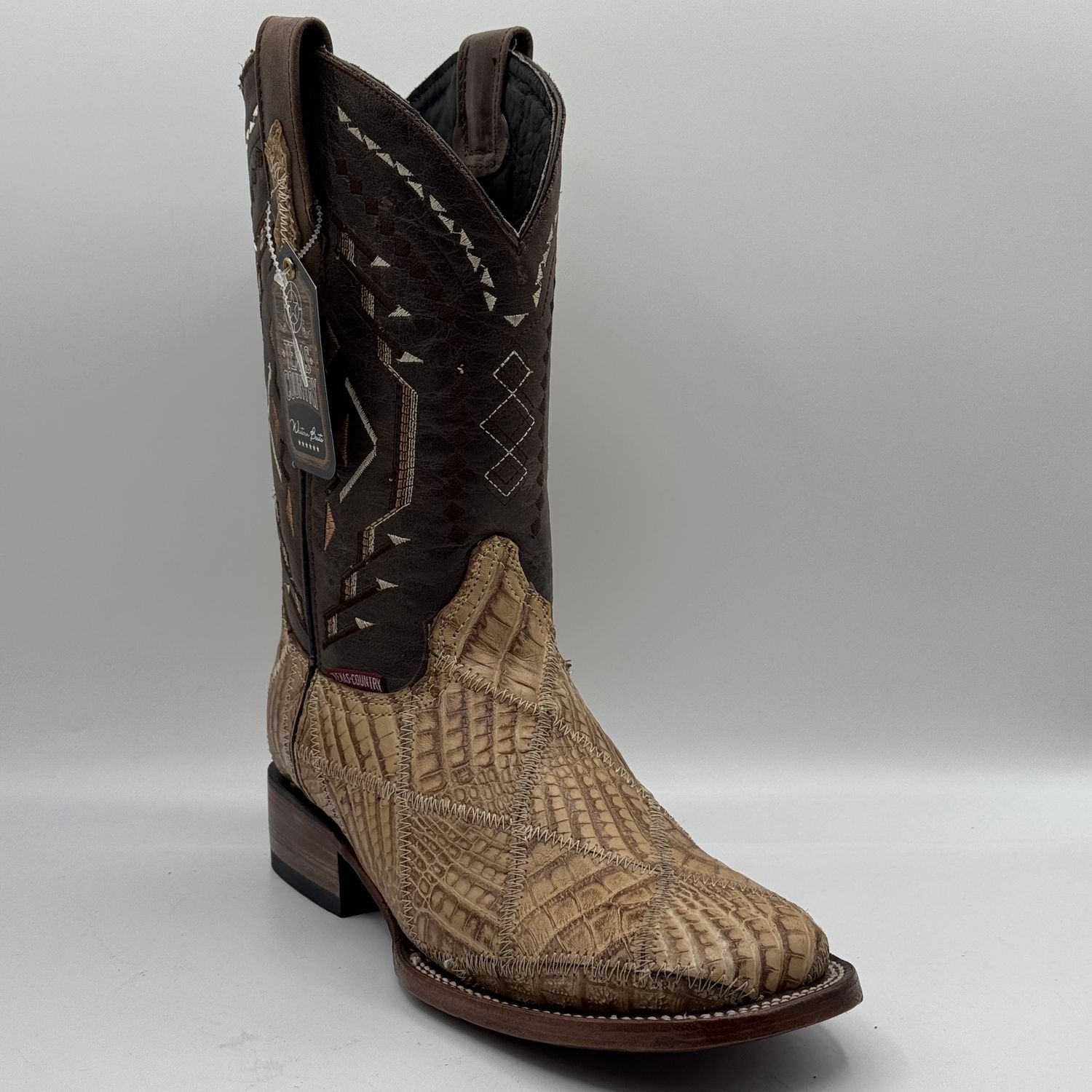 Bota Rombos Caiman Umber Men&#39;s Boots Square