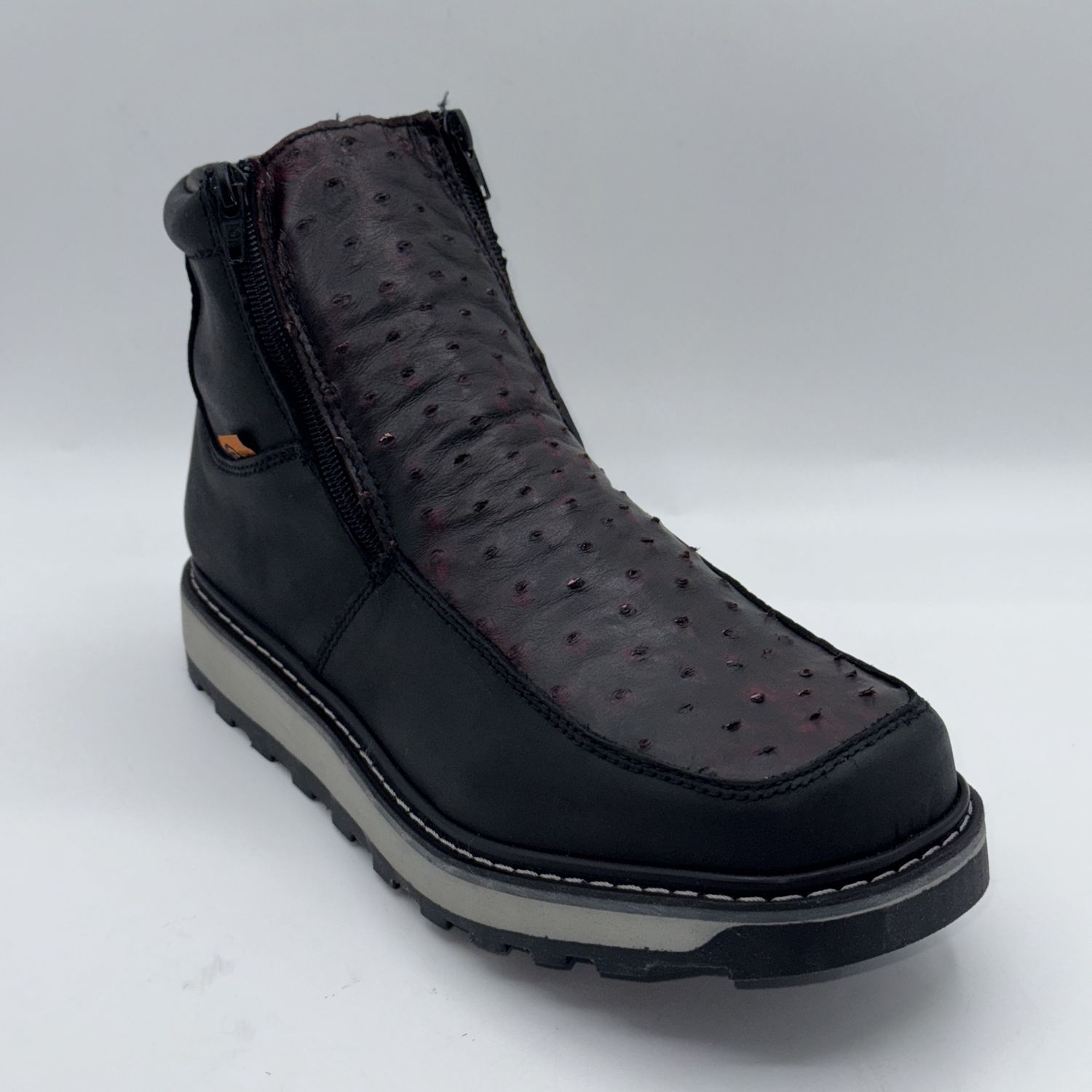 Zapato Doble Cierre Ave Original, COLOR: Black Cherry, SIZE: 25MX 6US