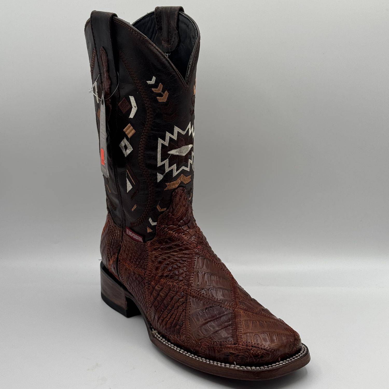 Bota Rombos Caiman Brandy Men&#39;s Square