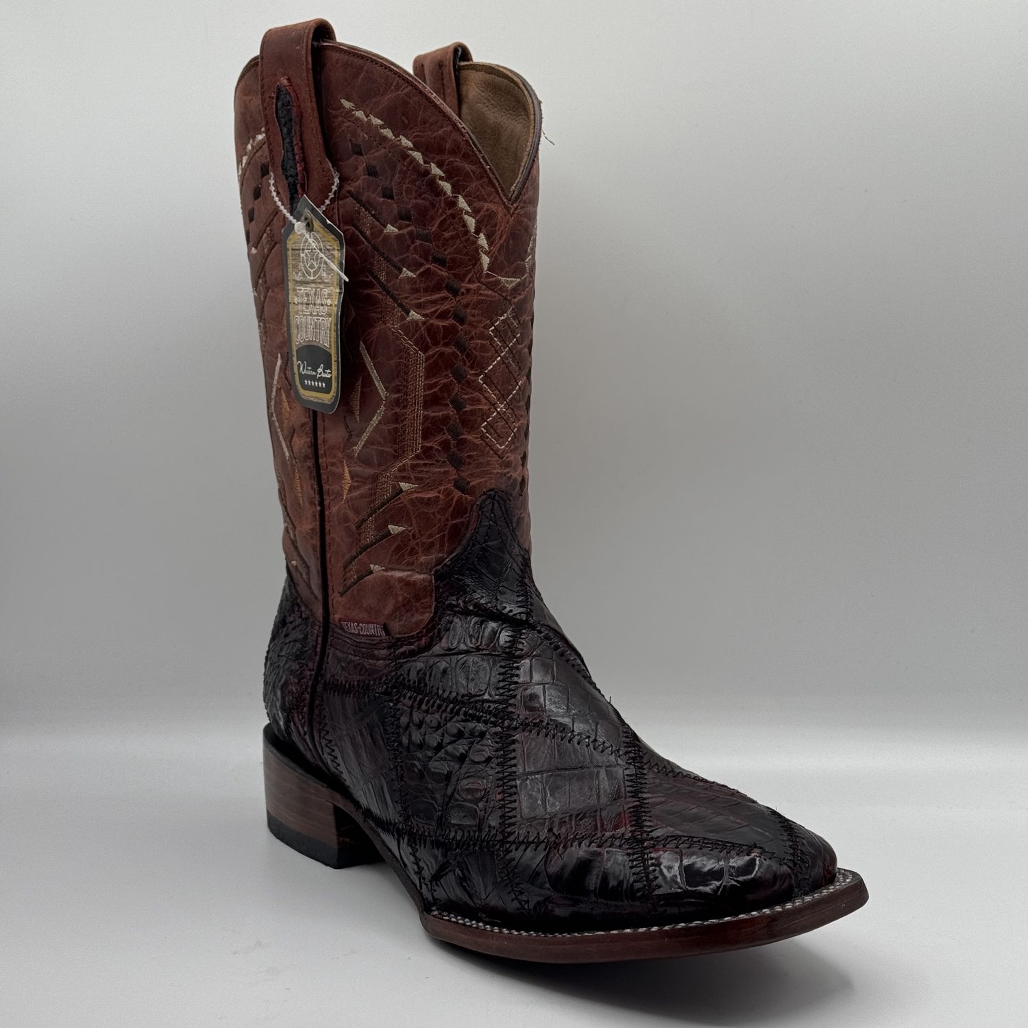 Bota Rombos Caiman Cherry Men&#39;s Boots Square
