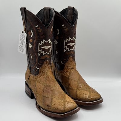Bota Rombos Avestruz Orix Men&#39;s Square