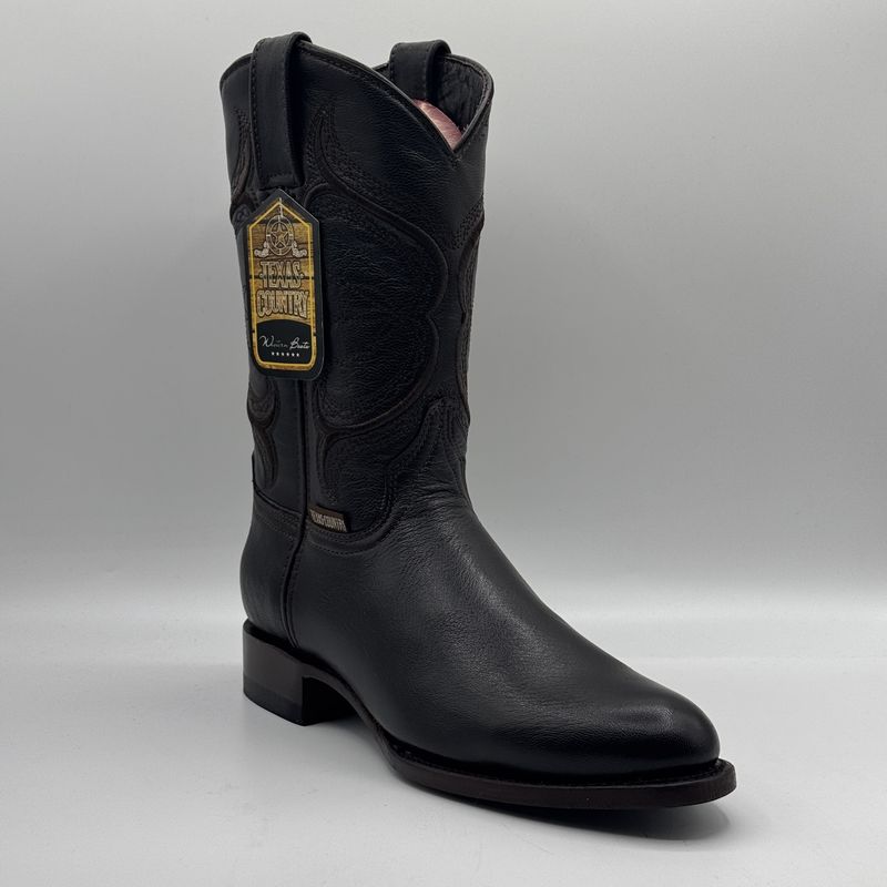 Men&#39;s Brown Rush Boots Round Toe E915 Rush Cafe