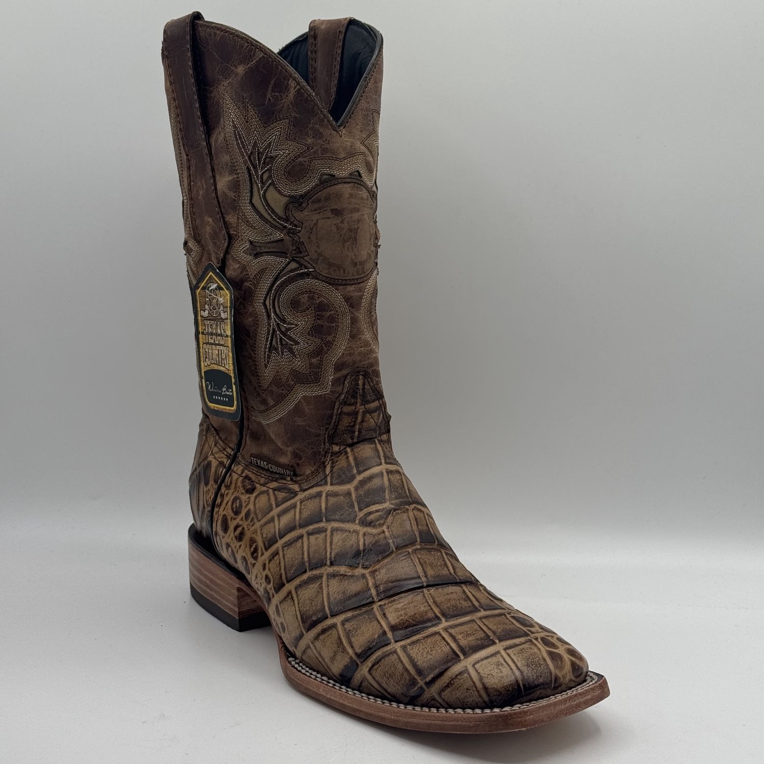Men&#39;s Orix Flanco Coco Boots Square Toe E658 Coco Orix Munequeado