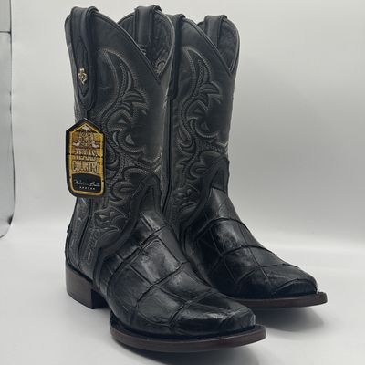 American L4garto Belly Black NS Toe Diagonal