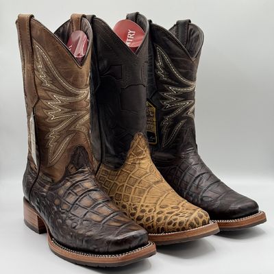 Men&#39;s Boot Flanco Coco Rodeo Toe Rubber Sole E659