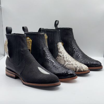 MEN&#39;S ANKLE BOOT ORIGINAL ROUND TOE