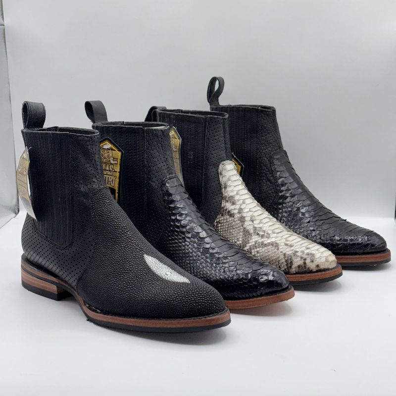 MEN&#39;S ANKLE BOOT ORIGINAL ROUND TOE